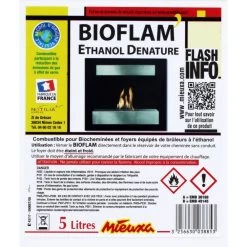 Combustible éthanol Dénaturé 5L -Magasin de matériel de chauffage professionnel 2 1