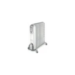 DeLonghi Radiateur à Bain D'huile Mobile Avec 3 Niveaux Puissance 900W 1600W 2...