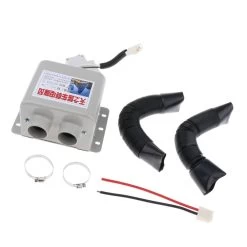 Chauffage De Refroidissement Portatif De Voiture 12V Dégivreur 2 Trou... -Magasin de matériel de chauffage professionnel 52032185 4 image