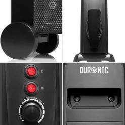 Duronic HV101 Radiateur En Mica 2500W Avec Thermostat -Magasin de matériel de chauffage professionnel 71dv94i9mhl