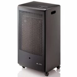 99383 Auxiliary Heater 3100W 80m³ GPL Butane Poêle Noir