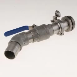 Adaptateur De Tambour à Robinet à Boisseau Sphérique 45DTilt Nozzl ... -Magasin de matériel de chauffage professionnel adaptateur de tambour a robinet a boisseau spherique 45dtilt nozzl pour prise de 405 mm en acier inoxydable de 200l 8653025 22175237 1140x1140