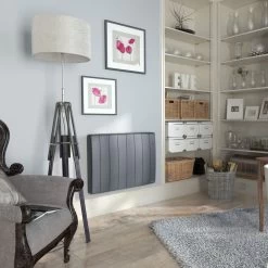 Radiateur Bilbao 3 - 1250w Horizontal - Thermor 11 Radiateur Bilbao 3 - 1250w Horizontal - Thermor -Magasin de matériel de chauffage professionnel bilbao 3 horizontal gris ambiance