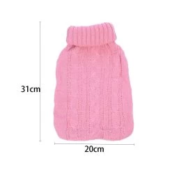 Bouillotte En Tricot De Couleur Unie Couverture De Sans Bouteille D'ea... -Magasin de matériel de chauffage professionnel bouillotte en tricot de couleur unie couverture de sans bouteille deau chaude sac de velours de remp 11