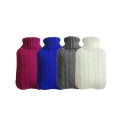Bouillotte En Tricot De Couleur Unie Sans Bouteille D'eau Chaude à Tr... -Magasin de matériel de chauffage professionnel bouillotte en tricot de couleur unie couverture de sans bouteille deau chaude sac de velours de remp 7
