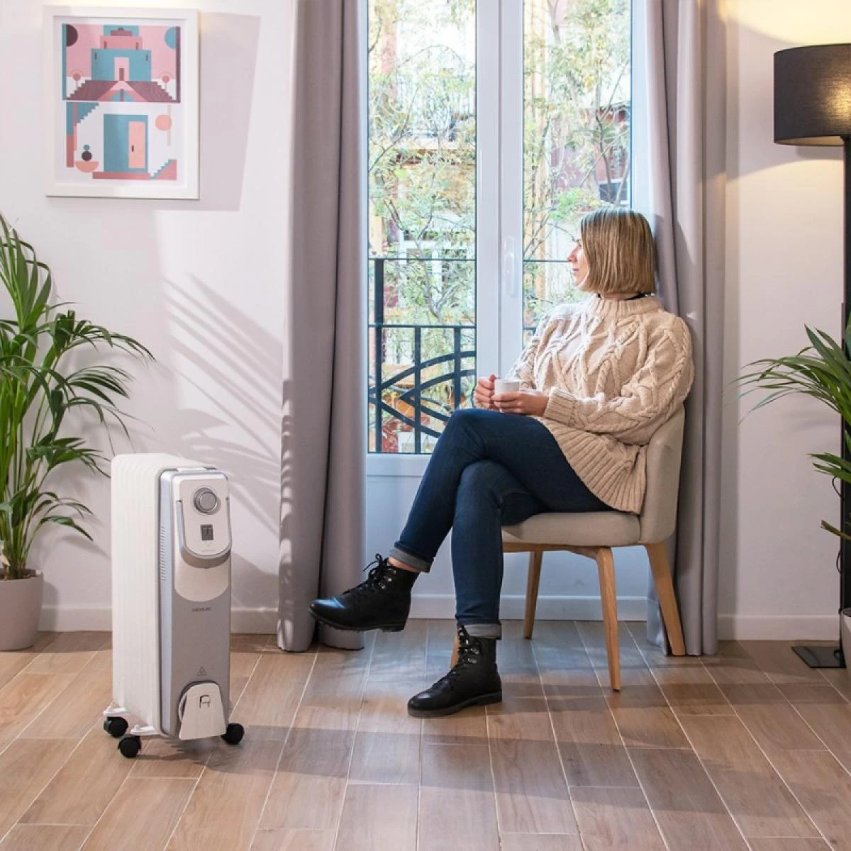 Cecotec Radiateur Bain D’huile ReadyWarm 9000 Space 360º. 9 Éléme... 4 Cecotec Radiateur Bain D’huile ReadyWarm 9000 Space 360º. 9 Éléme... – Image 2