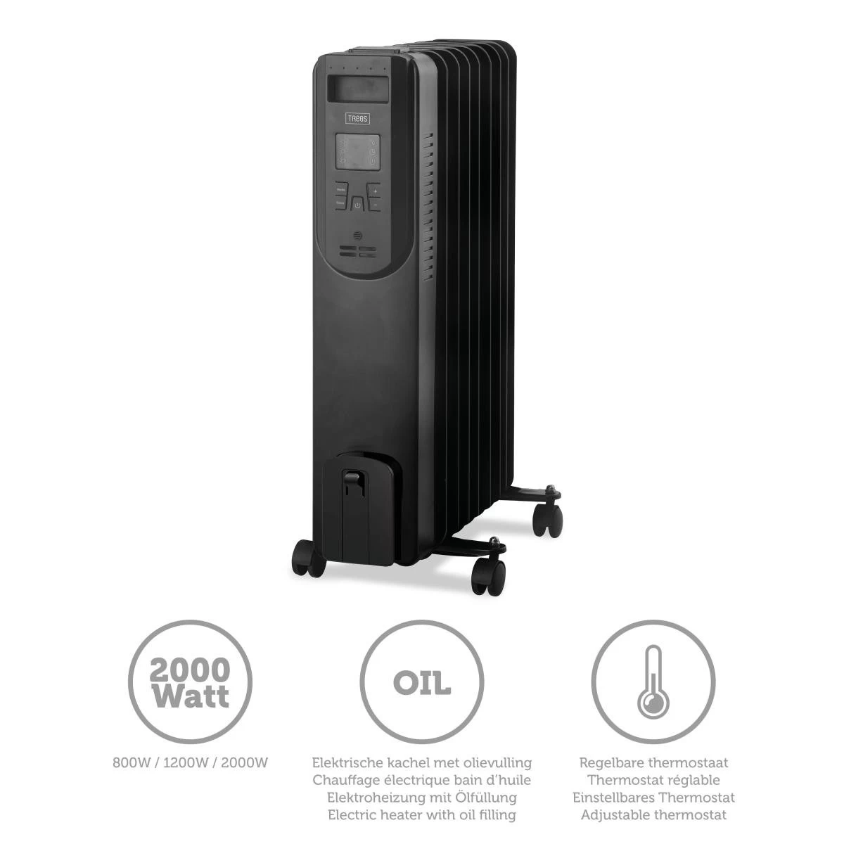 Chauffage à Pétrole 99404 Noir 6 Chauffage à Pétrole 99404 Noir – Image 4