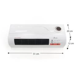 Chauffage Céramique Mural Basse Consommation Niklas Split PTC 2000 W ... -Magasin de matériel de chauffage professionnel chauffage ceramique mural basse consommation niklas split ptc 2000 w 51x12x22cm 3 niveaux de puissance minuteur et telecommande 13763358 38030982 1140x1140