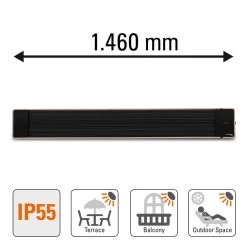 TROTEC Chauffage Radiant électrique Sans Lumière Rouge IRD 2400 Chau... -Magasin de matériel de chauffage professionnel chauffage radiant electrique sans lumiere trotec ird 2400 6808238 1009314 14 1140x1140