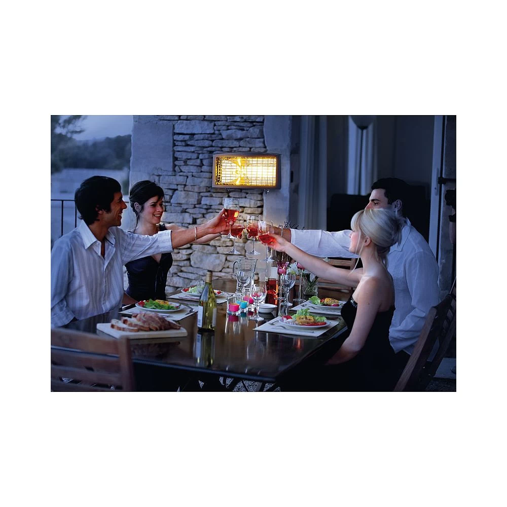 Chauffage Radiant Infrarouge D'extérieur - 1500 W 3 Chauffage Radiant Infrarouge D'extérieur - 1500 W