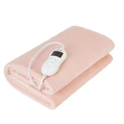 Chauffe-lit Électrique 150 X 80cm 8 Niveaux De Température, Minuteur...