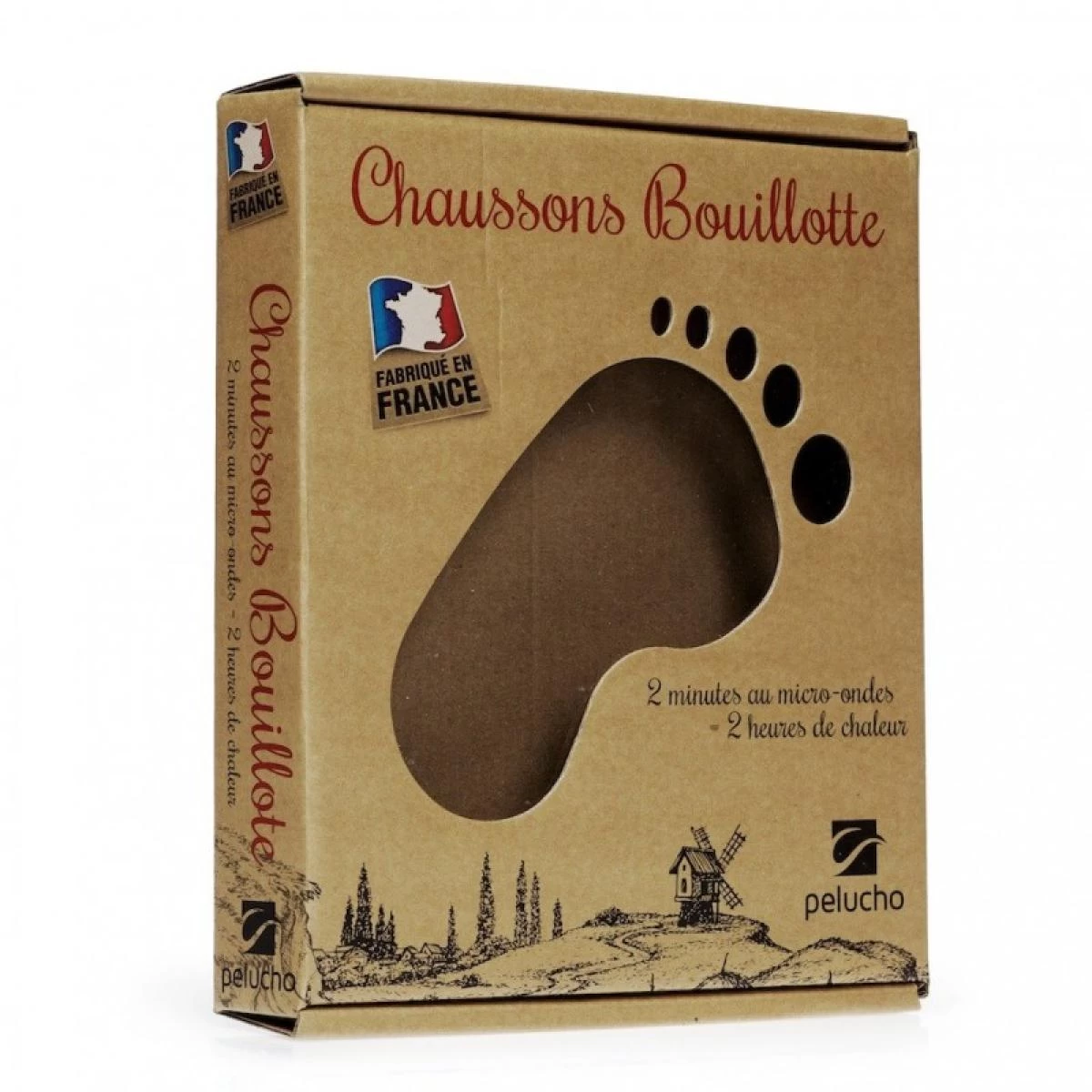 Chaussons Chauffants Celeste - Made In France 4 Chaussons Chauffants Celeste - Made In France – Image 2