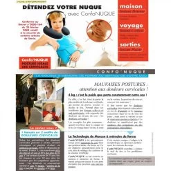 ConfoNuque Cale Nuque à Mémoire De Forme