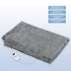 Couverture électrique 130 X 180cm 10 Niveaux De Température Minuteri... -Magasin de matériel de chauffage professionnel couverture electrique 130 x 180cm 10 niveaux de temperature minuterie 1 9 heures proficare wzd 3061 7348378 18458784 1200x1200