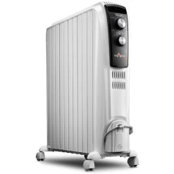 Radiateur à Bain D'huile 2500w Blanc - Trd41025 - DELONGHI