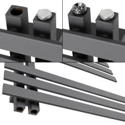 ECD Germany Iron EM Design Radiateur Sèche-Serviettes - 600 X 1000 Mm... 10 ECD Germany Iron EM Design Radiateur Sèche-Serviettes - 600 X 1000 Mm... -Magasin de matériel de chauffage professionnel ecd germany iron em design radiateur seche serviettes 600 x 1000 mm anthracite radiateur salle de bain seche serviette chauffant 9078799 23656753 1140x1140