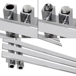 ECD Germany Iron EM Design Radiateur Sèche-Serviettes - 600 X 1400 Mm... -Magasin de matériel de chauffage professionnel ecd germany iron em design radiateur seche serviettes 600 x 1400 mm chrome radiateur salle de bain seche serviette chauffant 9079005 23657589 1140x1140