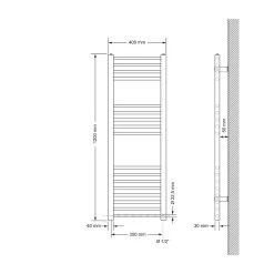ECD Germany Radiateur Sèche-serviettes électrique Avec Résistance 9... 8 ECD Germany Radiateur Sèche-serviettes électrique Avec Résistance 9... -Magasin de matériel de chauffage professionnel ecd germany radiateur seche serviettes electrique avec resistance 900w 400 x 1200 mm chrome droit avec raccordement lateral seche serviettes 9040855 23560709 1140x1140