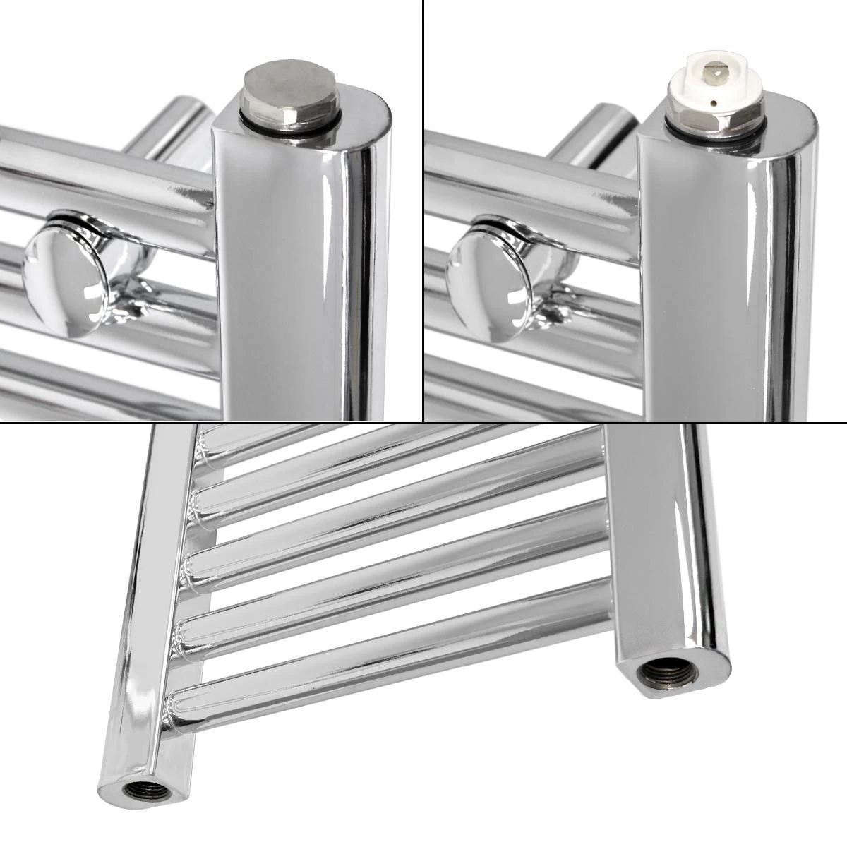 ECD Germany Radiateur Sèche-serviettes électrique Avec Résistance 9... 5 ECD Germany Radiateur Sèche-serviettes électrique Avec Résistance 9... – Image 3