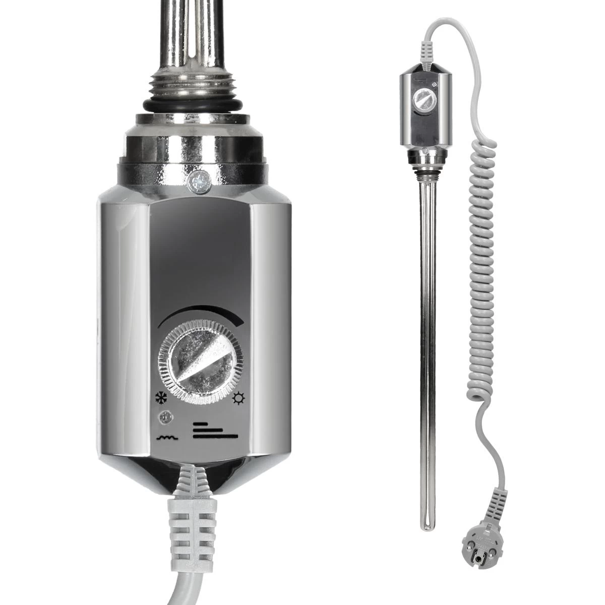 ECD Germany Radiateur Sèche-serviettes électrique Avec Résistance 9... 7 ECD Germany Radiateur Sèche-serviettes électrique Avec Résistance 9... – Image 5