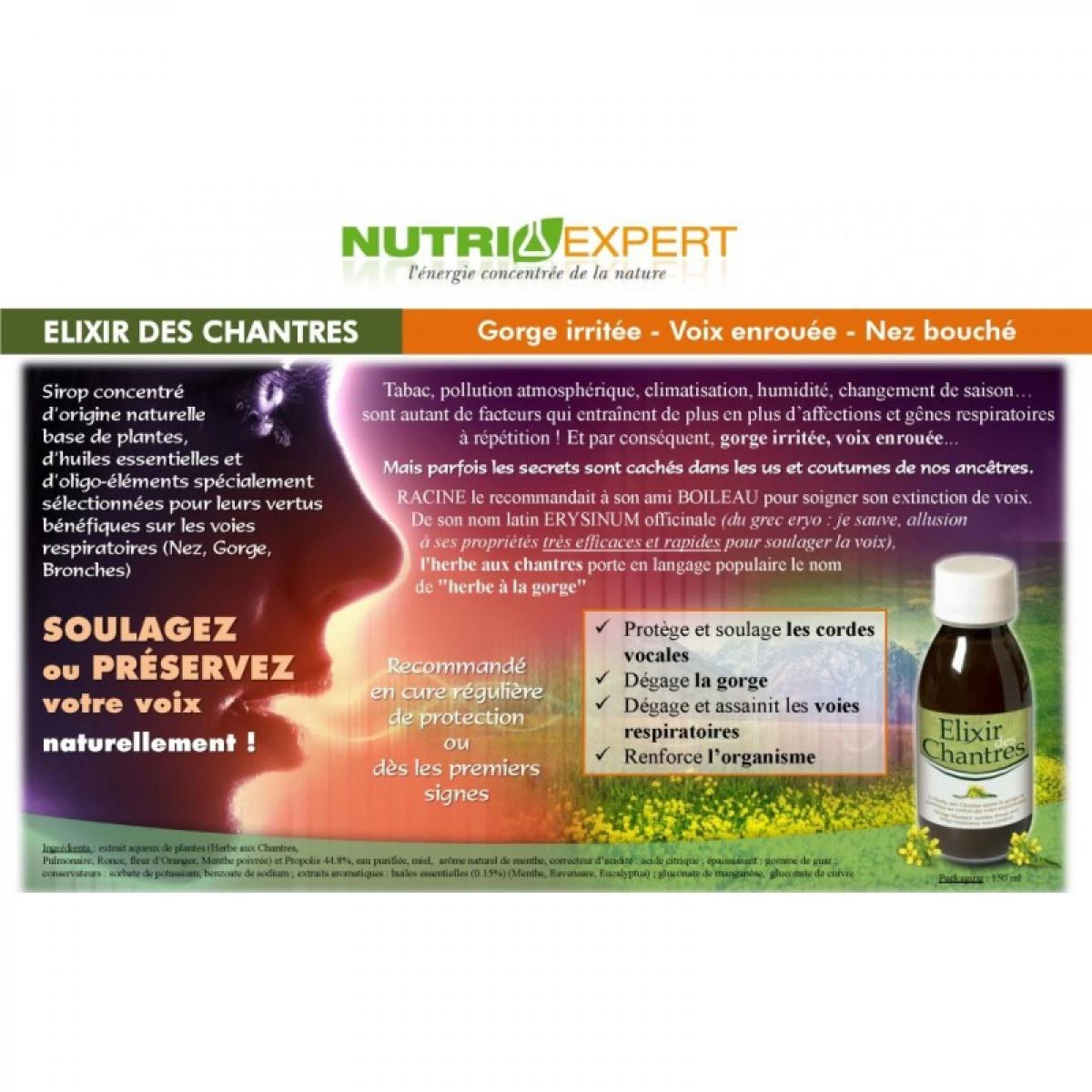 Elixir Des Chantres Voies Respiratoires 3 Elixir Des Chantres Voies Respiratoires