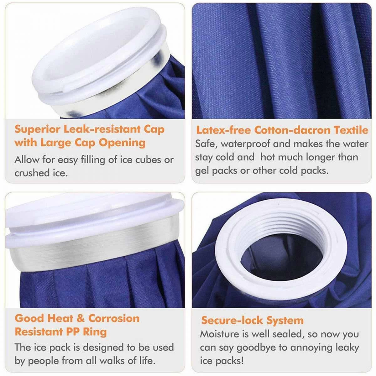 Enveloppe De Thérapie De Gel De Glace Flexible De Qualité Supérieur... 7 Enveloppe De Thérapie De Gel De Glace Flexible De Qualité Supérieur... – Image 5