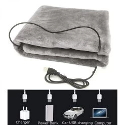 Flanelle USB Électrique Couverture Chauffante Châle 100x70cm, Réver... -Magasin de matériel de chauffage professionnel flanelle usb lectrique couverture chauffante chale 100x70cm reversible sur et fiable chaud 8665971 22211253 1140x1140