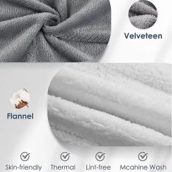 Flanelle USB Électrique Couverture Chauffante Châle 100x70cm, Réver... -Magasin de matériel de chauffage professionnel flanelle usb lectrique couverture chauffante chale 100x70cm reversible sur et fiable chaud 8665971 22211255 1140x1140