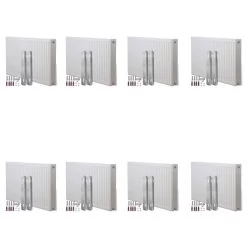 Icaverne - Radiateurs Reference Radiateurs à Convecteur à Connecteur... -Magasin de matériel de chauffage professionnel icaverne radiateurs reference radiateurs a convecteur a connecteurs lateraux 8pcs 120x10x60cm 9040175 23557679 1140x1140