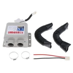Chauffage De Refroidissement Portatif De Voiture 12V Dégivreur 2 Trou...