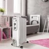 THOMSON Radiateur Bain D'huile électrique 2000W Gris Blanc -Magasin de matériel de chauffage professionnel image 5