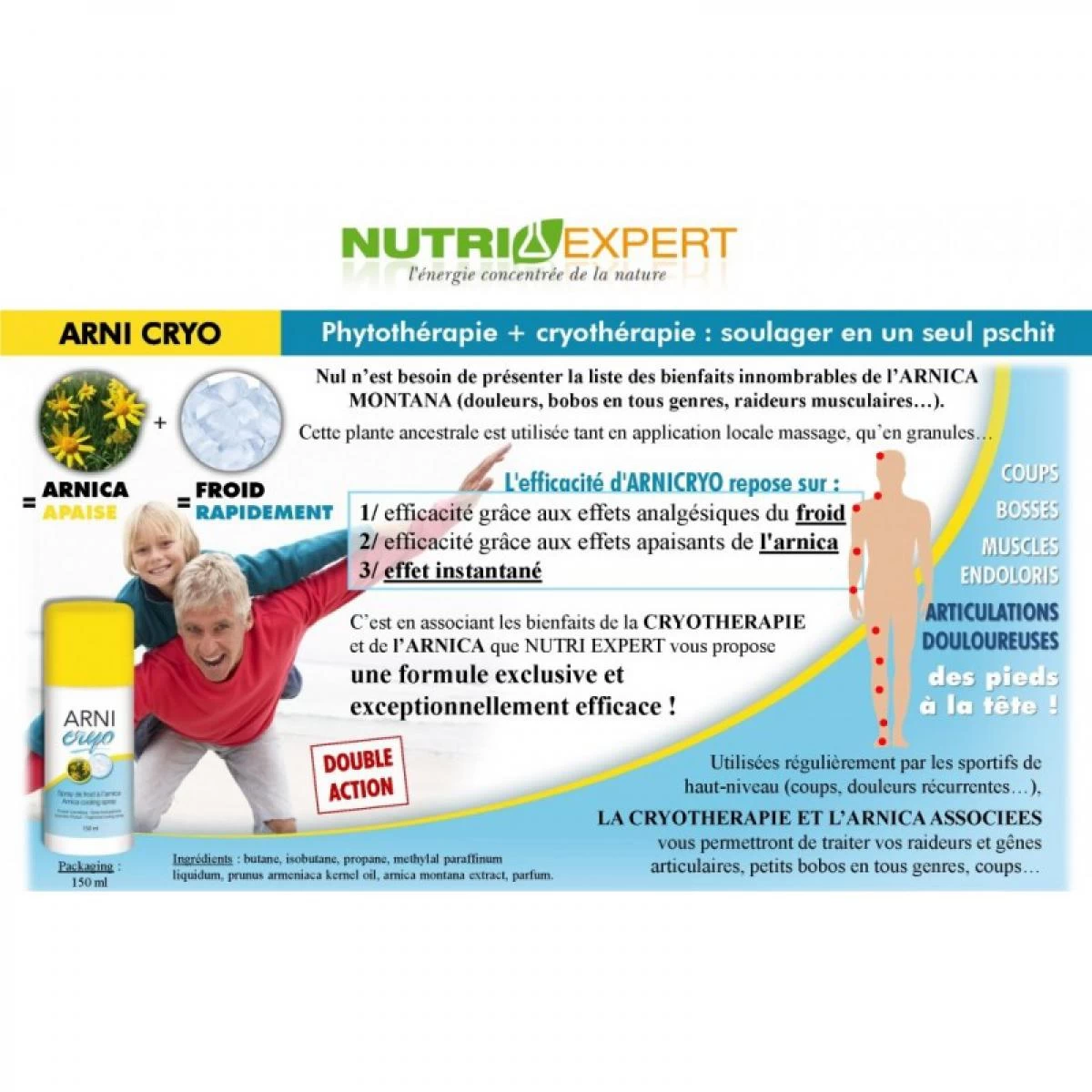 Medicafarm ArniCryo Spray Muscles Et Articulations 3 Medicafarm ArniCryo Spray Muscles Et Articulations