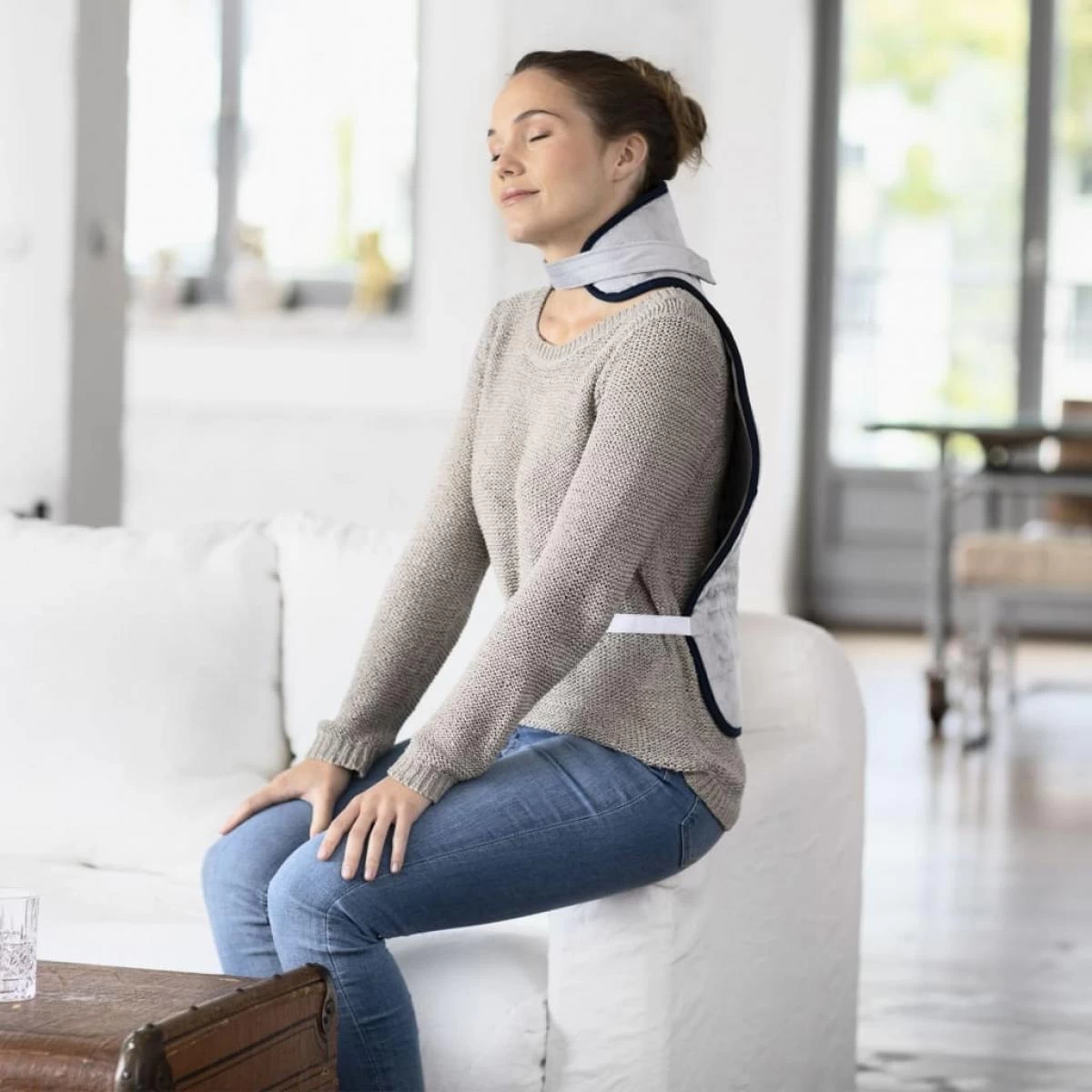 Medisana Coussin Chauffant Pour Nuque Et Dos HP 460 Gris 7 Medisana Coussin Chauffant Pour Nuque Et Dos HP 460 Gris – Image 5