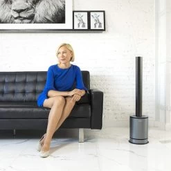 Cecotec Purificateur D'air 3 In 1 Vision 80º LED WIFI 2000W Gris Noir