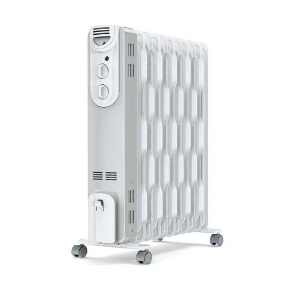 Radiateur à Bain D'huile 2500w Blanc - ORSO2500 - SUPRA 3 Radiateur à Bain D'huile 2500w Blanc - ORSO2500 - SUPRA