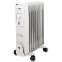 EMERIO Radiateur à Huile 9 Éléments, 3 Niveaux De Puissance, Régulateur D...