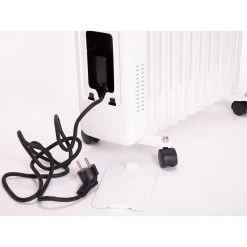 Radiateur à Huile Blanc, 2500W, à économie D'énergie, Avec Grille ... -Magasin de matériel de chauffage professionnel radiateur a huile blanc 2500w a economie denergie avec grille de sechage et bac a humidification 12041356 31914888 1140x1140