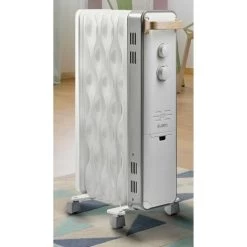 RADIATEUR BAIN D'HUILE - 3 Allures - Thermostat - Hors-gel SUPRA - OA...