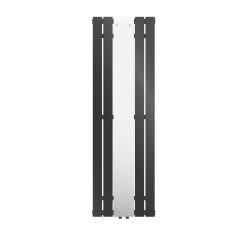 Radiateur De Salle De Bain Plat Avec Miroir 1600x450 Mm Anthracite ML-...
