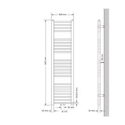 Radiateur De Salle De Bain Sahara 300 X 1400 Mm Anthracite Droit Avec ... -Magasin de matériel de chauffage professionnel radiateur de salle de bain sahara 300 x 1400 mm anthracite droit avec raccord central 9040729 23560131 1140x1140