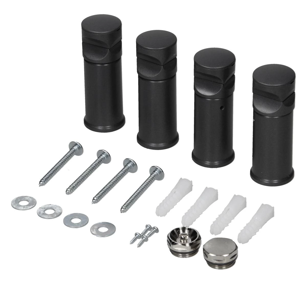 Radiateur De Salle De Bain Sahara 400 X 1500 Mm Anthracite Courbé Ave... 7 Radiateur De Salle De Bain Sahara 400 X 1500 Mm Anthracite Courbé Ave... – Image 5