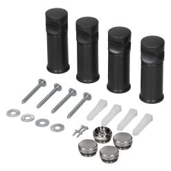 Radiateur De Salle De Bain Sahara 750 X 1800 Mm Anthracite Courbe Avec... -Magasin de matériel de chauffage professionnel radiateur de salle de bain sahara 750 x 1800 mm anthracite courbe avec connexion centrale 11047514 28862238 1140x1140