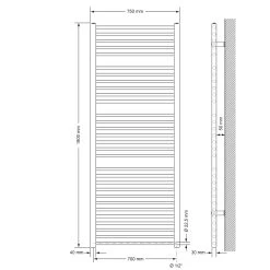 Radiateur De Salle De Bain Sahara 750 X 1800 Mm Anthracite Droit Avec ... -Magasin de matériel de chauffage professionnel radiateur de salle de bain sahara 750 x 1800 mm anthracite d 13423078 36709856 856 1140x1140