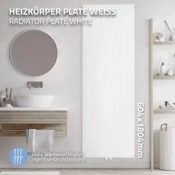 Radiateur De Salle De Bains 1800x604 Mm Blanc Avec Raccord Central ML-... -Magasin de matériel de chauffage professionnel radiateur de salle de bains 1800x604 mm blanc avec raccord central ml design 13737508 37916144 1140x1140