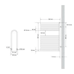 Radiateur De Salle De Bains 500x800 Mm Anthracite ML-Design -Magasin de matériel de chauffage professionnel radiateur de salle de bains 500x800 mm anthracite ml design 13737394 37915588 1140x1140