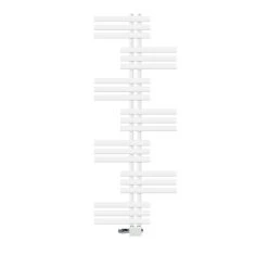 Radiateur De Salle De Bains Leon 600x1600 Mm Blanc Avec Garniture De R...