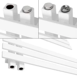 Radiateur Design "Iron M" Avec élément Chauffant 1200W Blanc 600 X 1... -Magasin de matériel de chauffage professionnel radiateur design iron m avec element chauffant 1200w blanc 600 x 1400 mm 9079123 23658057 1140x1140