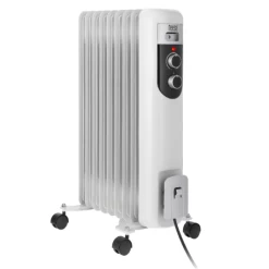 Radiateur électrique à Huile Teesa TSA8036 2000 W (9 Ailettes) Avec ...