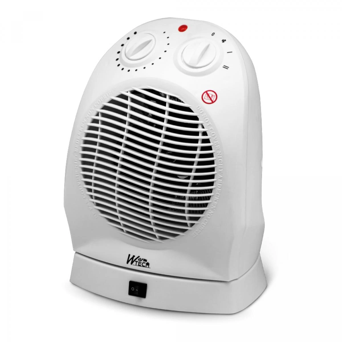 Radiateur Soufflant 2000W Oscillant Avec Thermostat - Warm Tech 3 Radiateur Soufflant 2000W Oscillant Avec Thermostat - Warm Tech