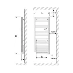Atlantic Sèche Serviette Doris Digital Ventilo Avec Soufflerie 1500 W Blanc 9 Atlantic Sèche Serviette Doris Digital Ventilo Avec Soufflerie 1500 W Blanc -Magasin de matériel de chauffage professionnel seche serviette doris digital ventilo avec soufflerie 1500 w blanc 12680